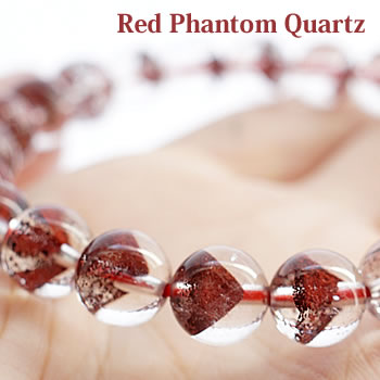楽天市場】【一点もの】【希少】【最高品質】レッドファントムクォーツ