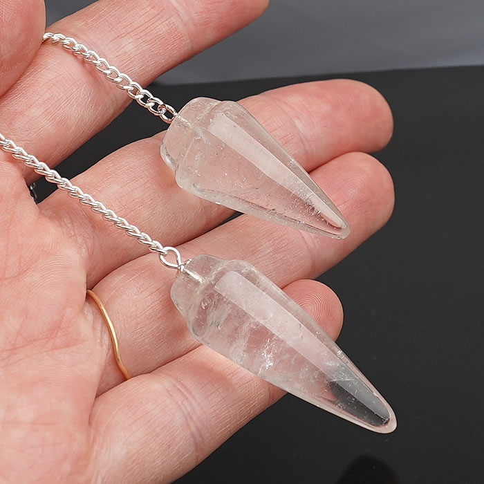 楽天市場】ヒマラヤ水晶 ペンデュラム プレーンタイプ 天然石