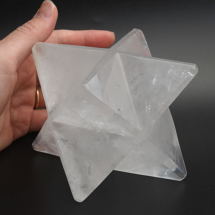 楽天市場】天然水晶 マカバスター 特大 【一点物】 約80mm マルカ