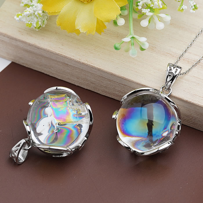 楽天市場】【数量限定】【高品質】天然レインボー水晶 アイリス