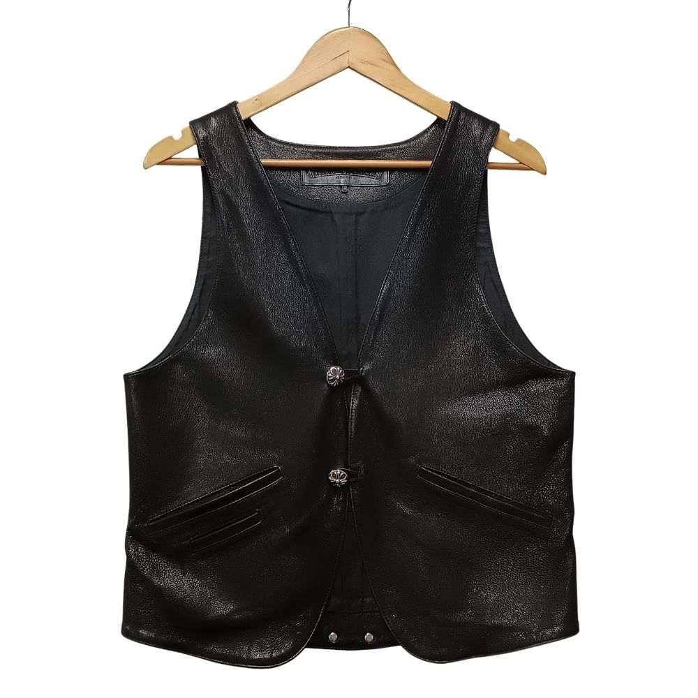 楽天市場】クロムハーツ レザーベストの通販