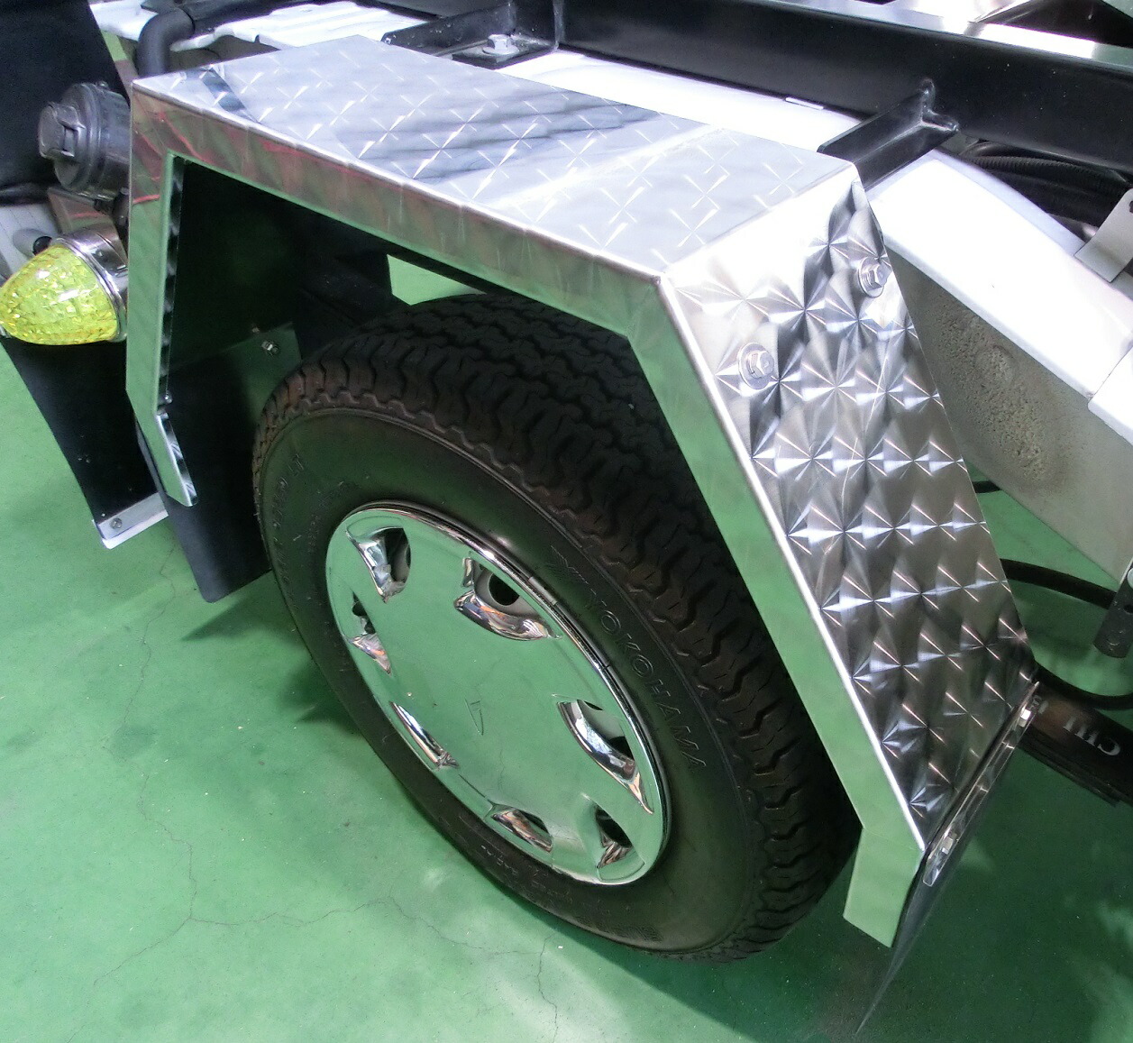 楽天市場】ハイゼット リアフェンダー ステンレスアート G1 ダイハツ