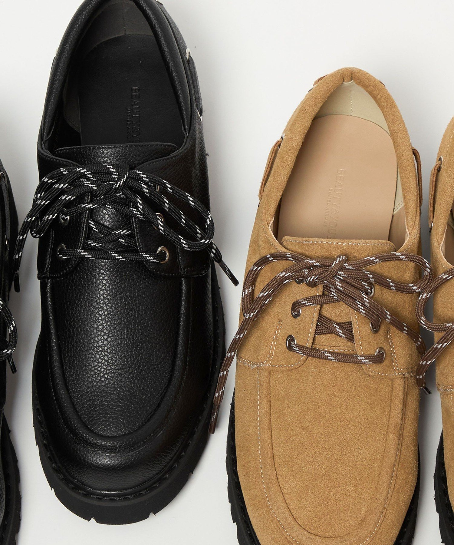 BEAUTY&YOUTH UNITED ARROWS｜3WAY デッキシューズ ブラック | Rakuten