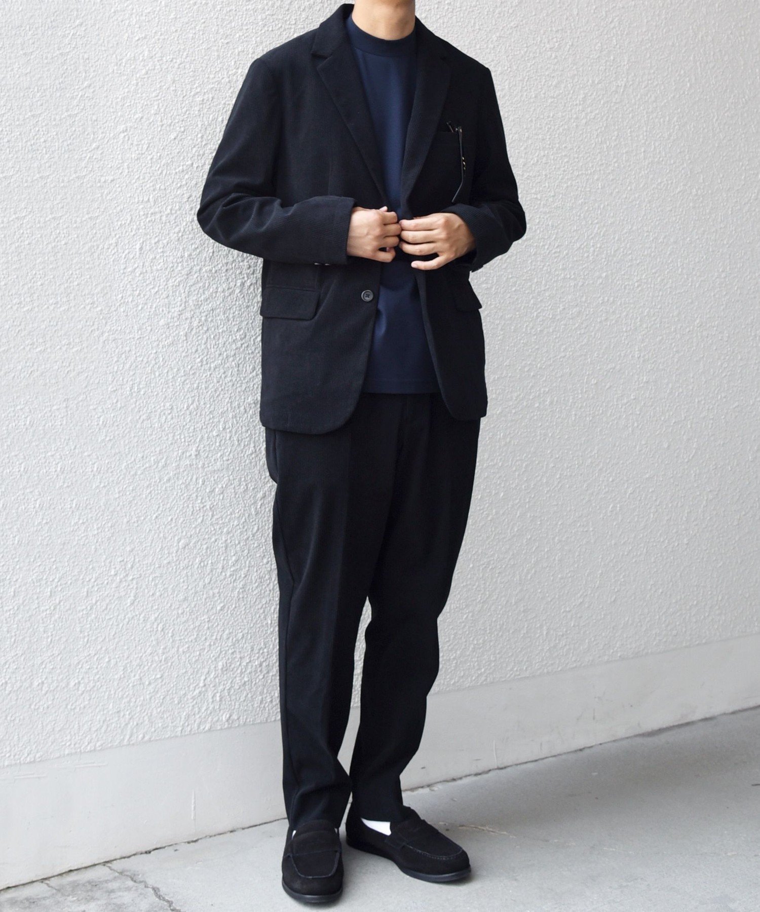 BEAUTY & YOUTH セットアップ M コーデュロイ GRAY 30代メンズ必見】コーデュロイシャツセットアップ｜秋冬に映える上品