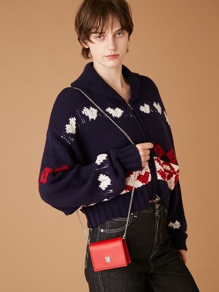 FURFUR｜リボンカウチンニットカーディガン | Rakuten Fashion(楽天