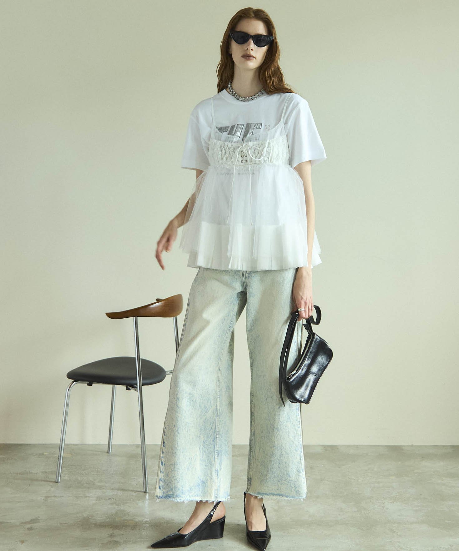 MAISON SPECIAL｜Side Long Zip Denim | Rakuten Fashion(楽天