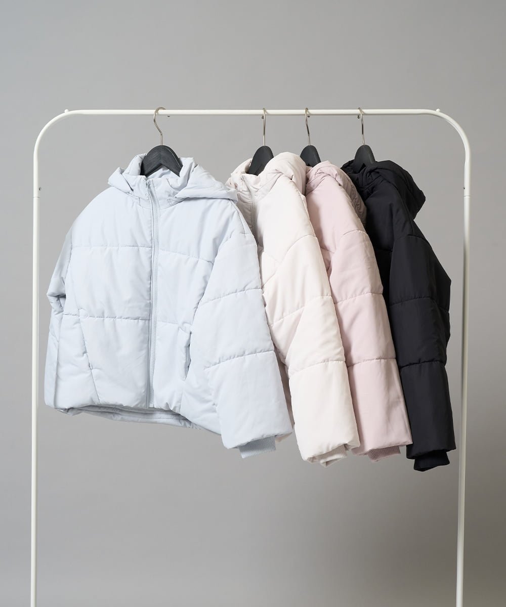 a.v.v｜[100-160]【フード取り外し可能/お家で洗える】中綿ショート