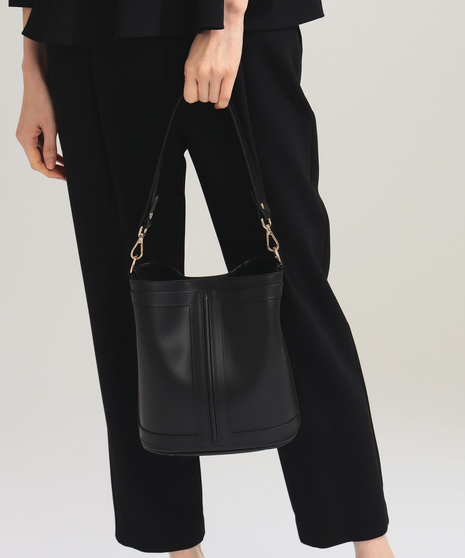 Demi-Luxe BEAMS｜GIANNI NOTARO / NEW フレーム バケット バッグ