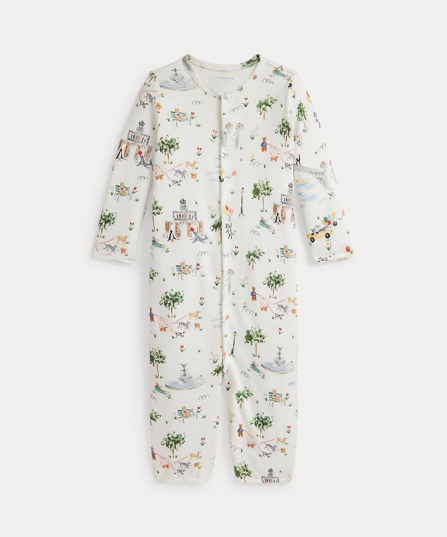 RALPH LAUREN｜(ベビー)RL ベビー x Riley Sheehey ガウンカバーオール