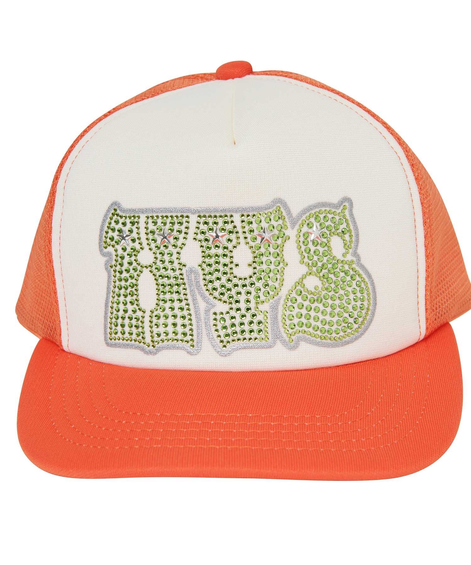 HYSTERIC GLAMOUR｜HYPNOTIZED LOGO ラインストーンメッシュキャップ