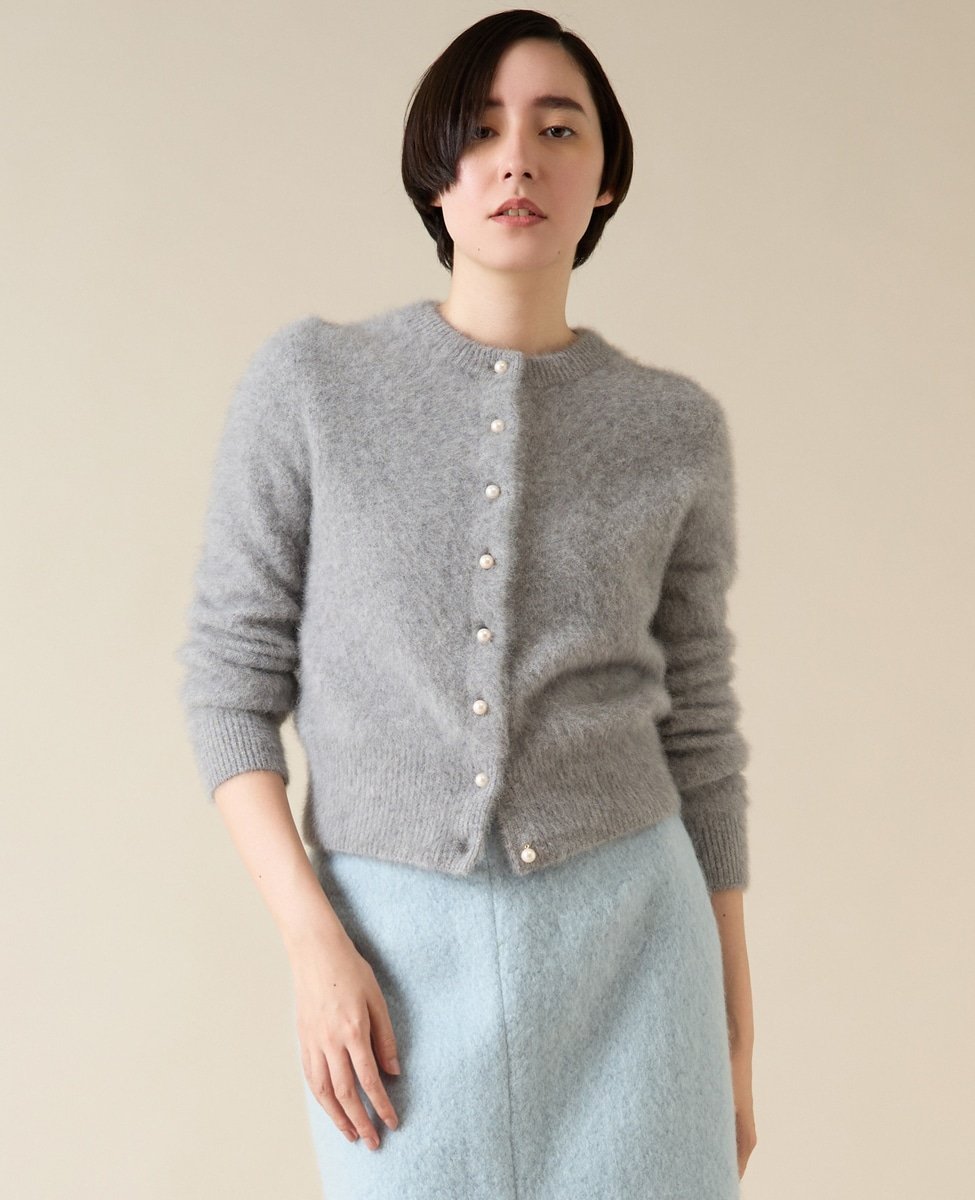 martinique｜FOXカシミヤパールカーディガン(一部WEB限定カラー