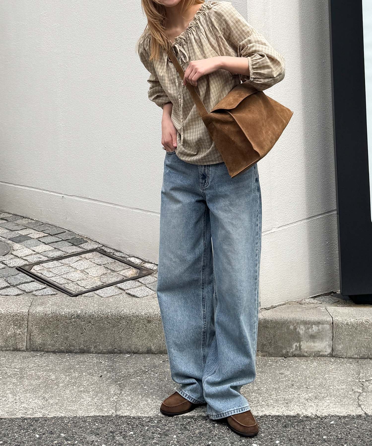 CANAL JEAN｜diggity スウェードフラップショルダーバッグ | Rakuten