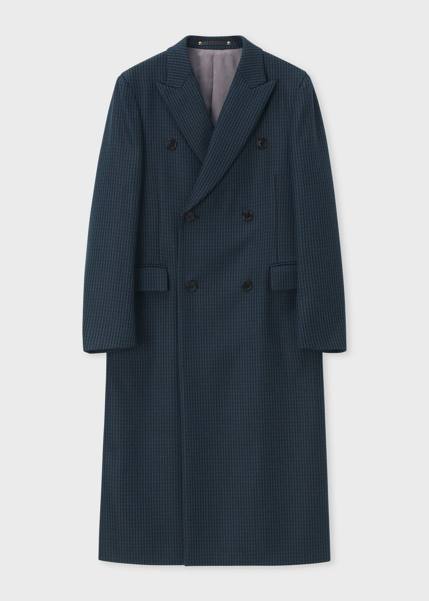 Paul Smith｜クラシックチェック ダブルチェスターコート | Rakuten