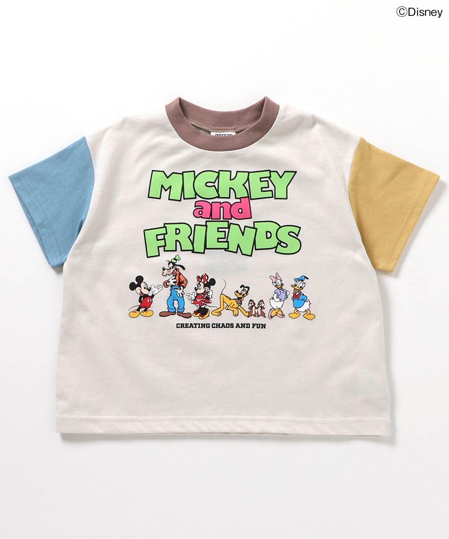 F.O.Online Store｜WEB限定 【ディズニー】ミッキー&フレンズ/Tシャツ