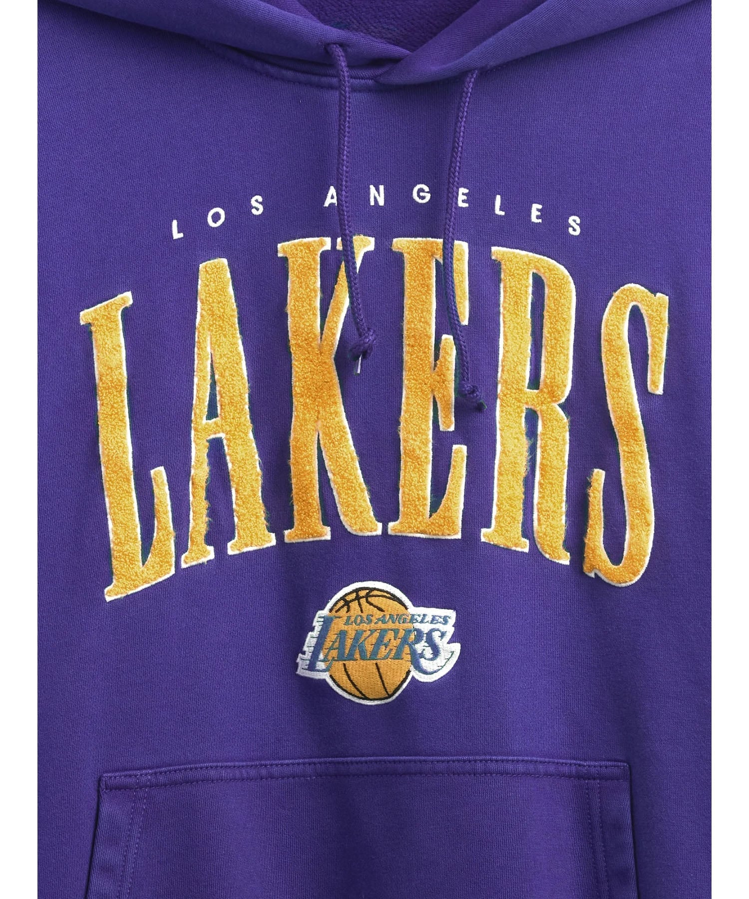 GAP｜(U)NBA ロサンゼルス レイカーズ ロゴ ヘビーウェイトパーカー