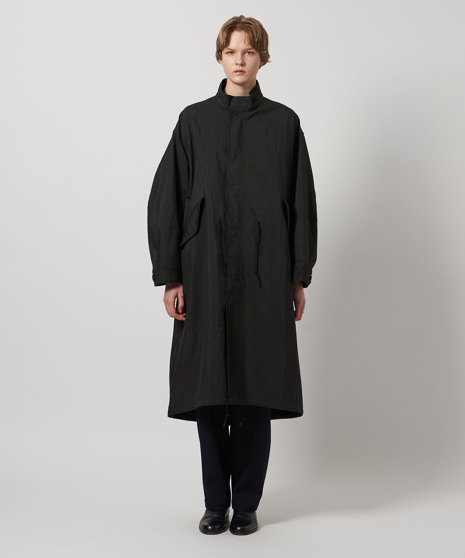 ＜LOEFF＞スタンドカラー ミリタリーコート UNISEX サイズM UNITED ARROWS｜<LOEFF>オックス ミリタリー スタンドカラー コート