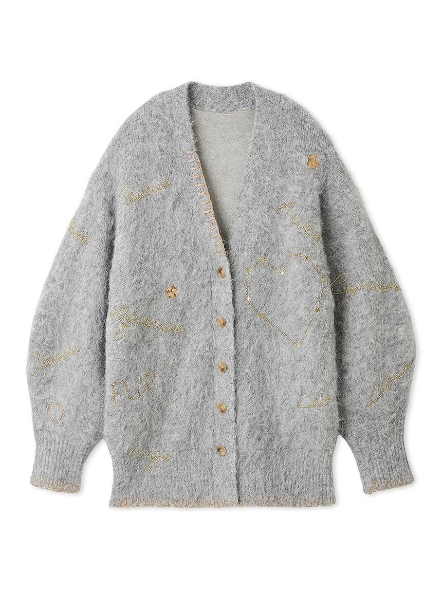 FURFUR｜スターモチーフ刺繍カーディガン | Rakuten Fashion(楽天