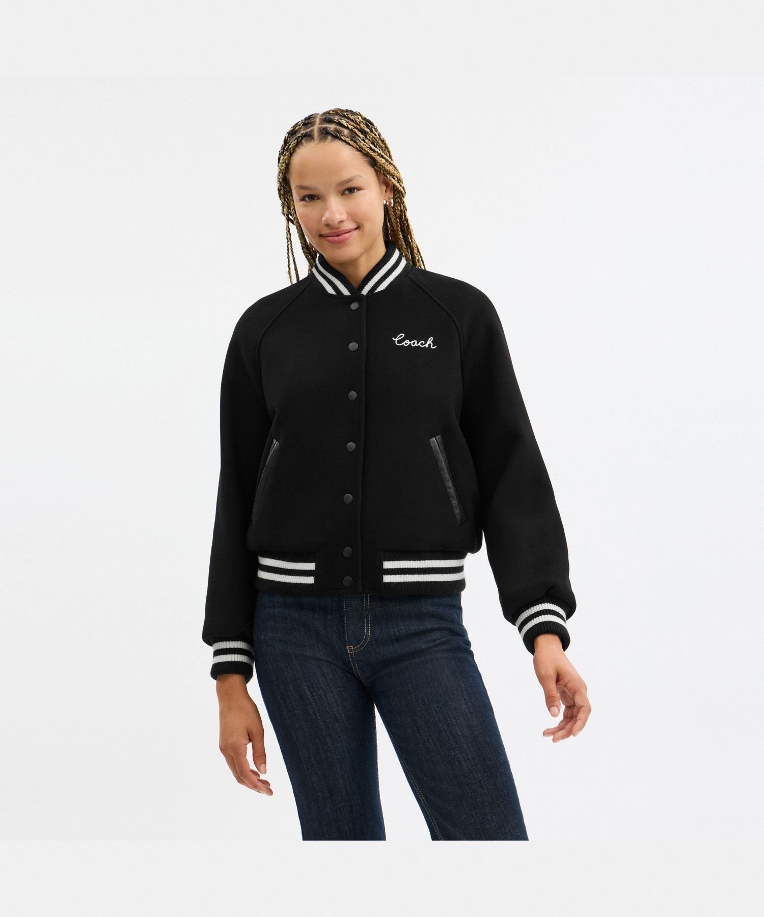 COACH OUTLET｜【公式】ウール ヴァーシティ ジャケット | Rakuten