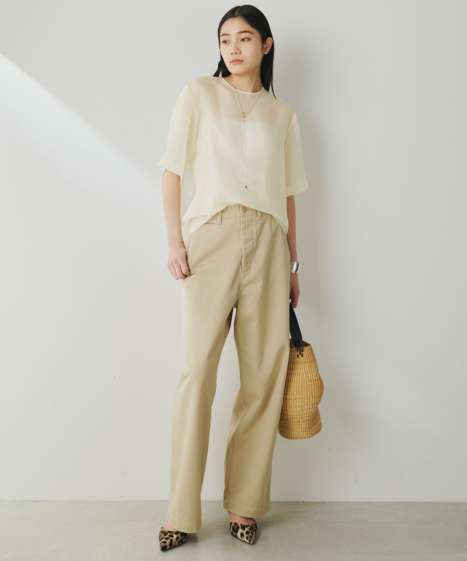 Whim Gazette｜バイオ加工チノパンツ | Rakuten Fashion(楽天