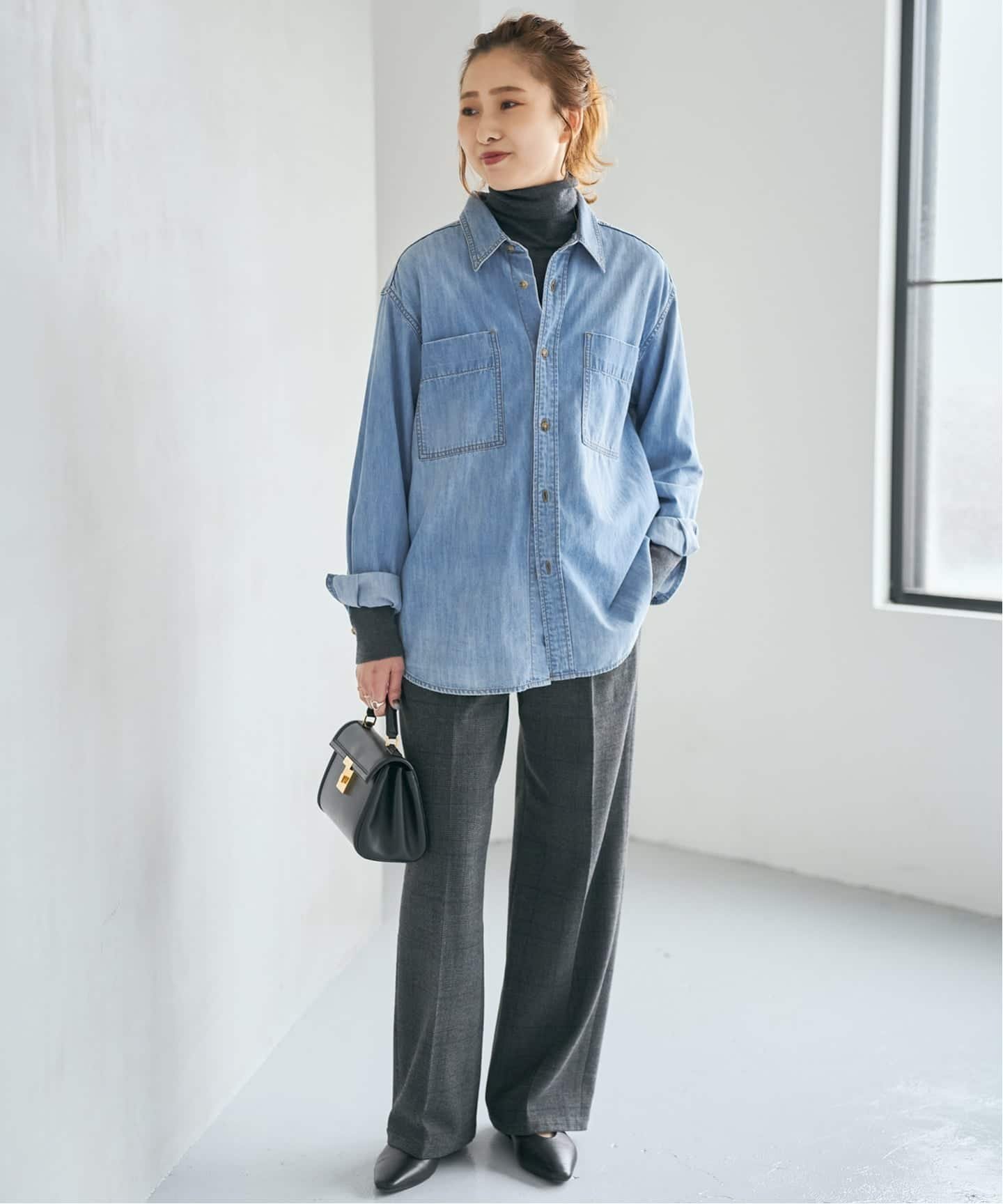 Spick & Span｜《追加2》ライトオンスデニムシャツ | Rakuten Fashion