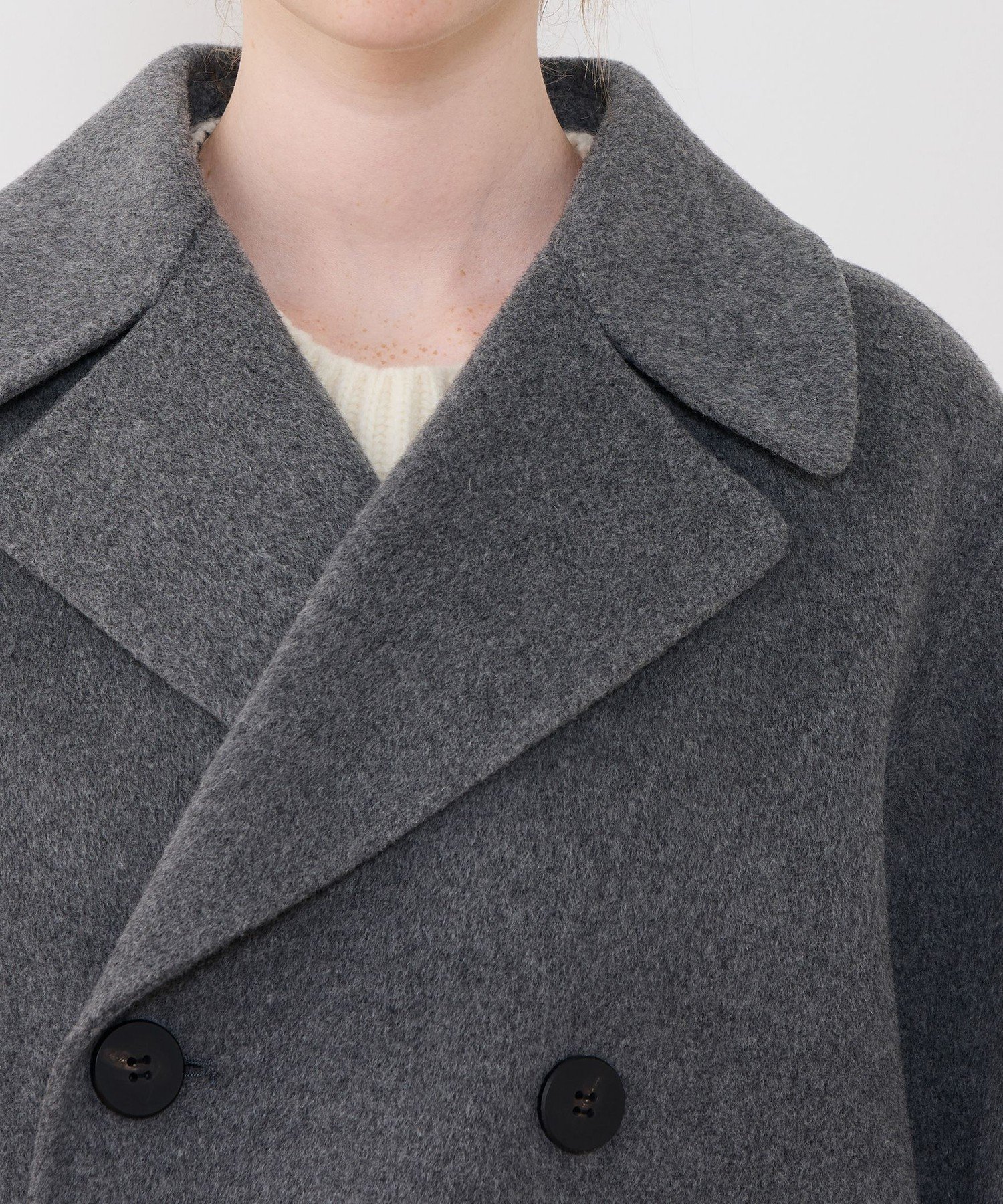 TOMORROWLAND｜ウールカシミヤダブルフェイス Pコート | Rakuten