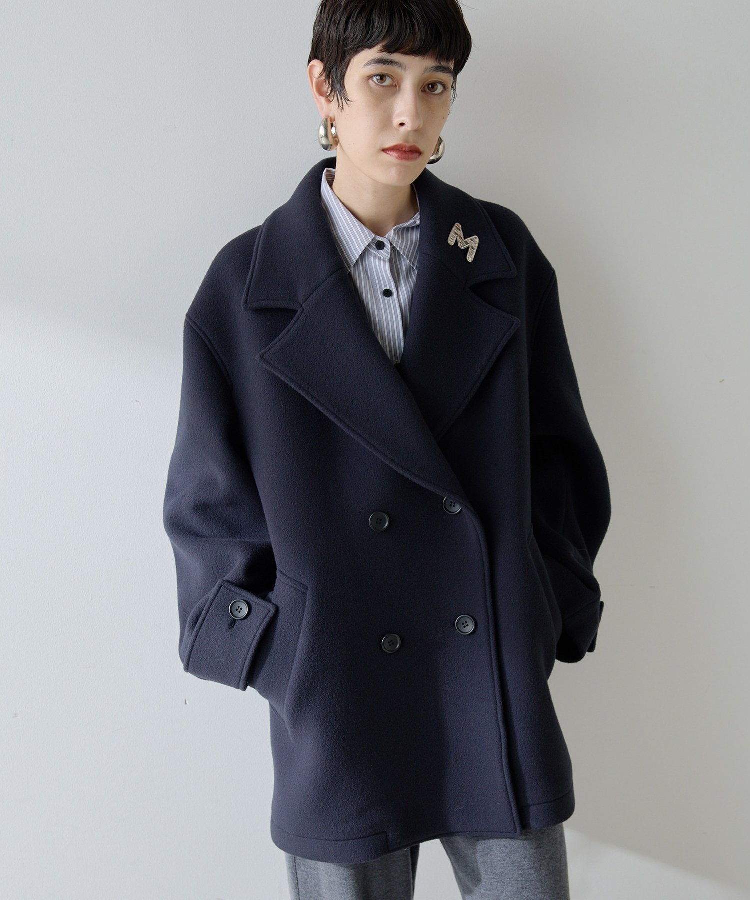 Whim Gazette｜【THE PAUSE】ミドルPコート | Rakuten Fashion(楽天