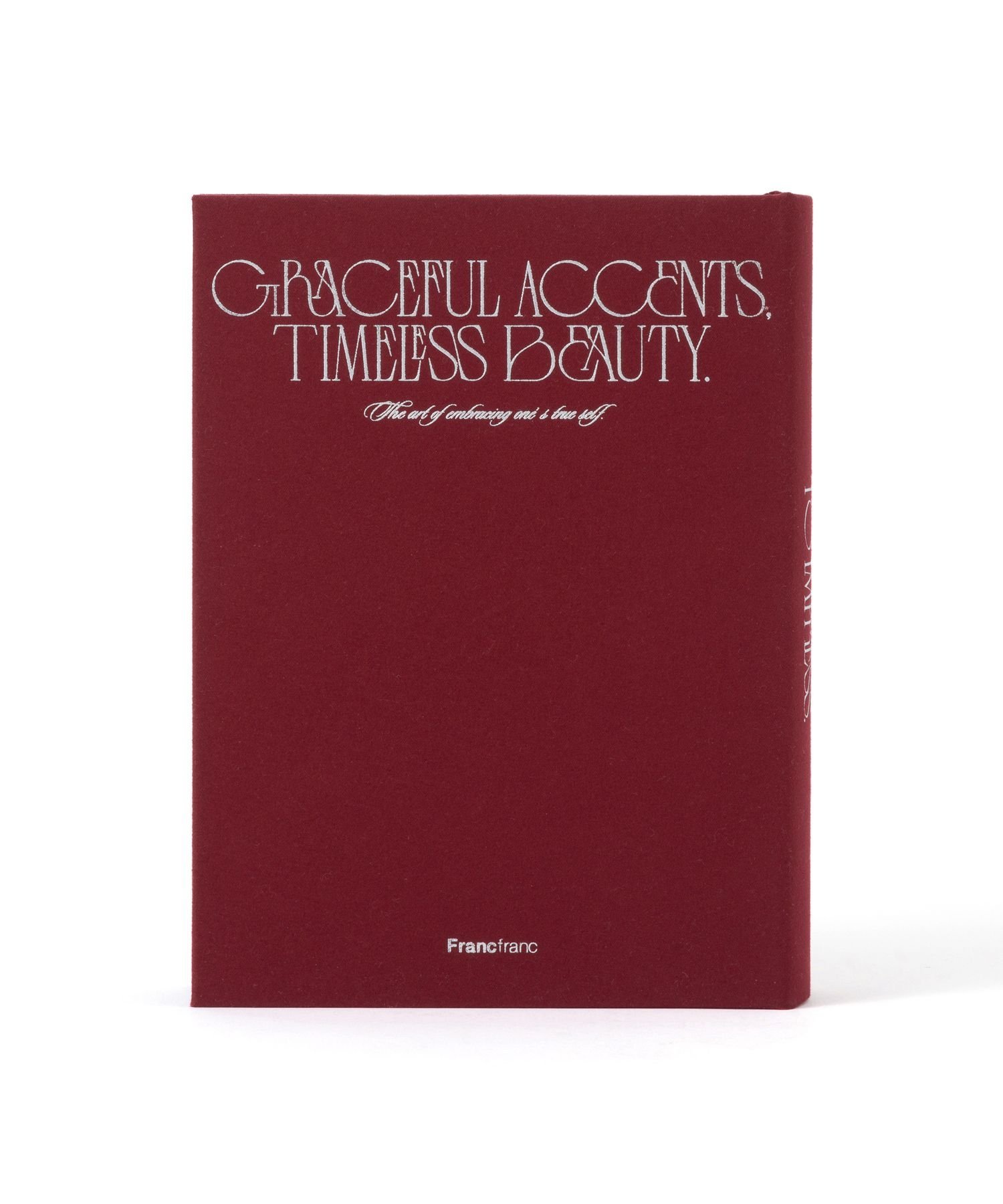 Francfranc｜ブックボックス タイポグラフィ S レッド | Rakuten