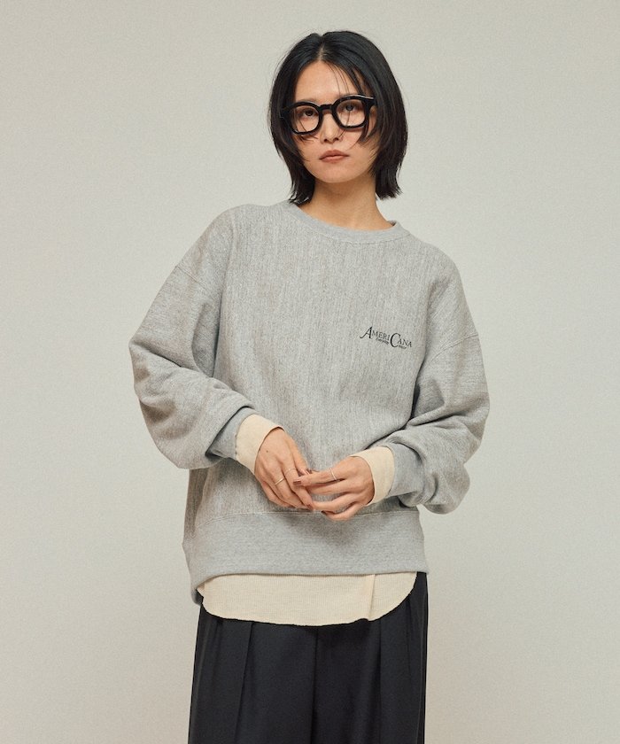 FREAK'S STORE｜別注 ワンポイントロゴ クルーネックスウェット 25AW