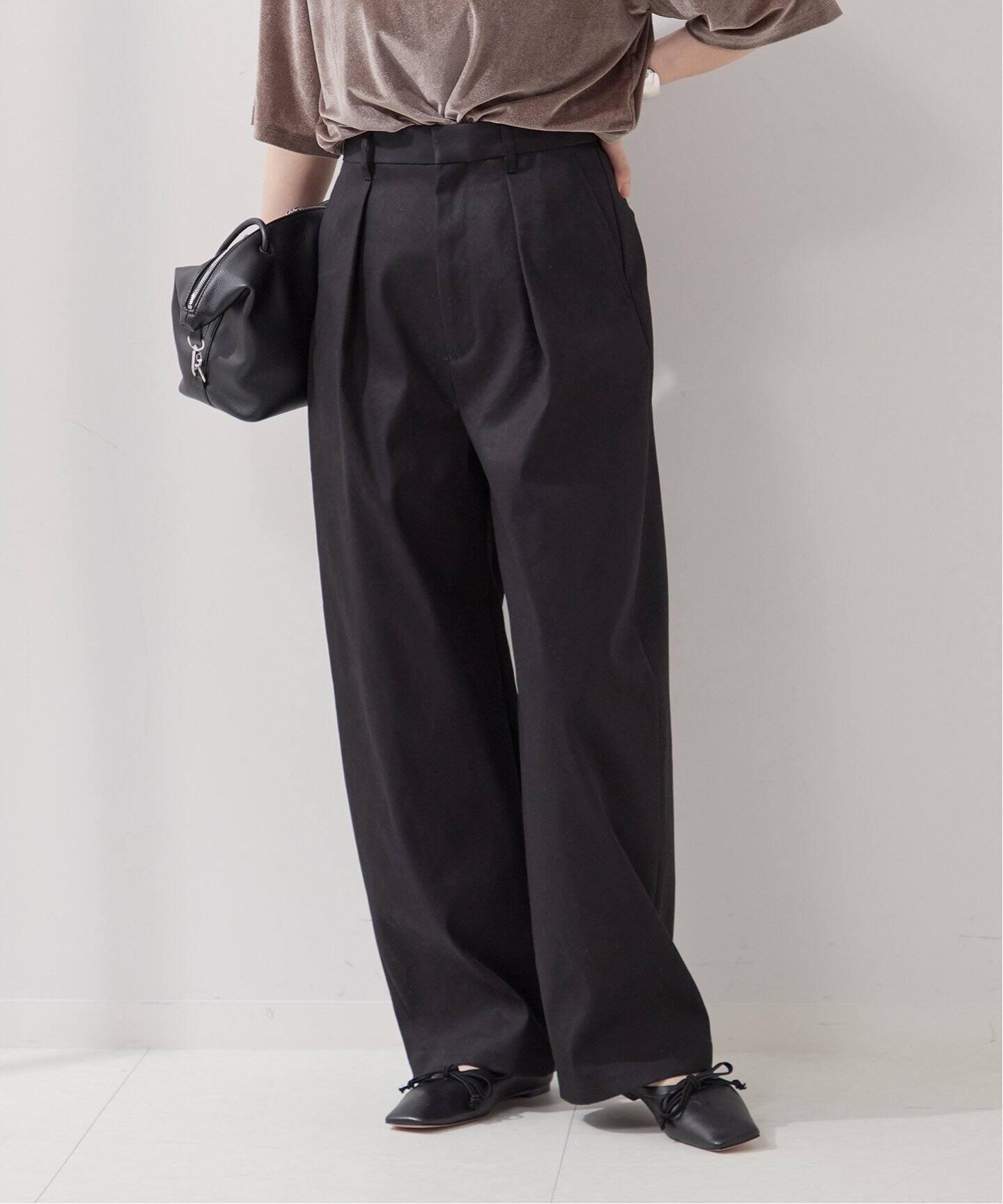 JOURNAL STANDARD L'ESSAGE｜《追加2》CP タックチノパンツ | Rakuten