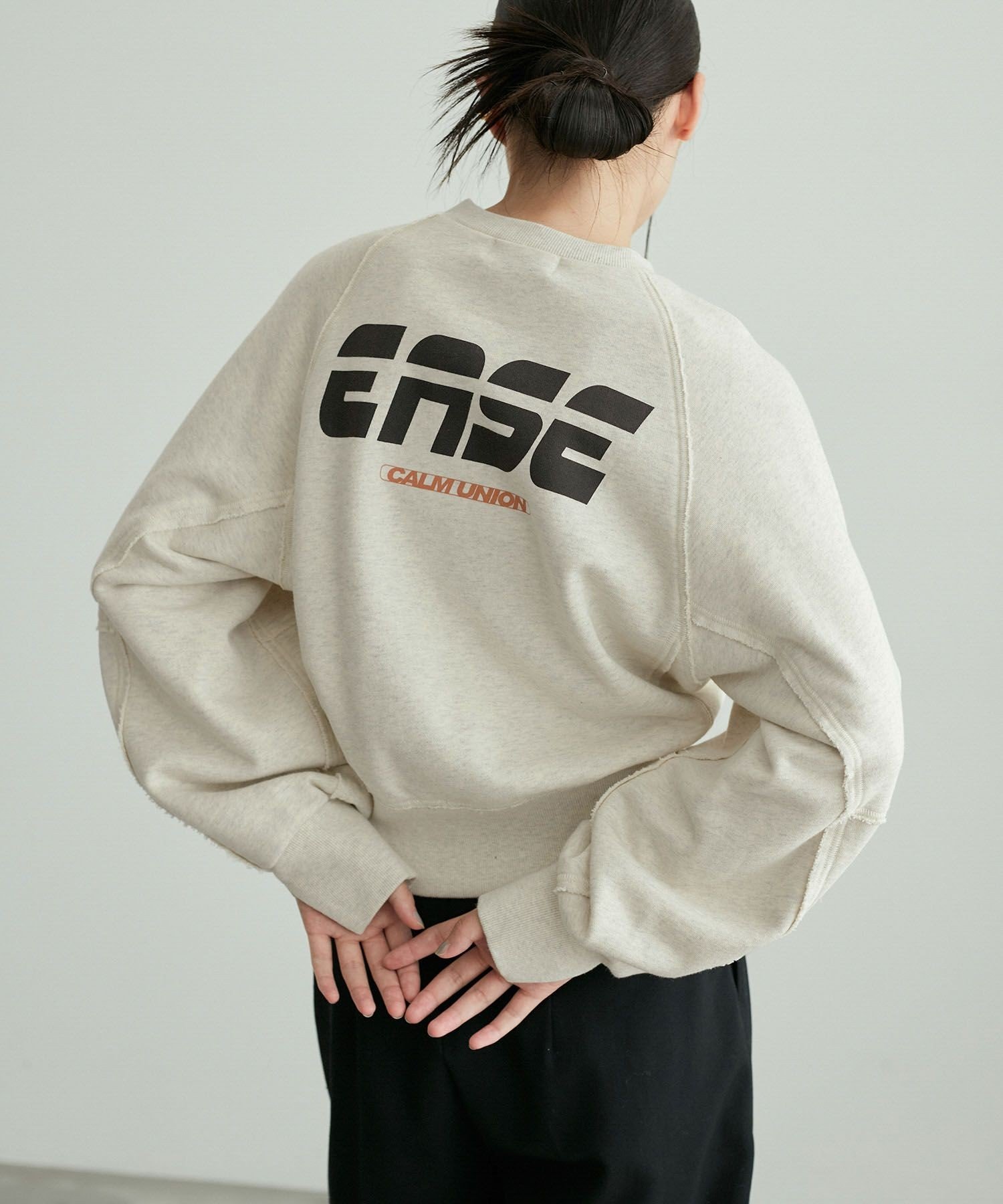 ADAM ET ROPE'｜スリットリブスウェット | Rakuten Fashion(楽天