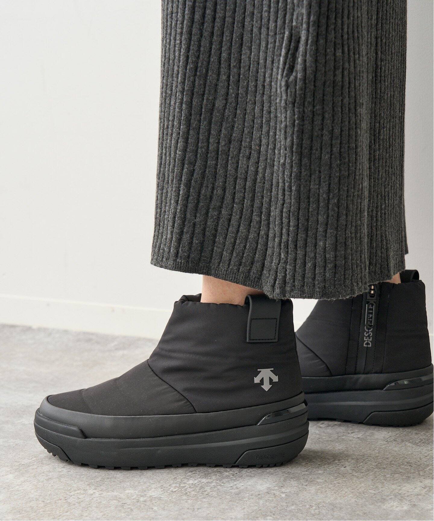 Spick and Span DESCENTE ウィンターブーツ黒 24.0cm