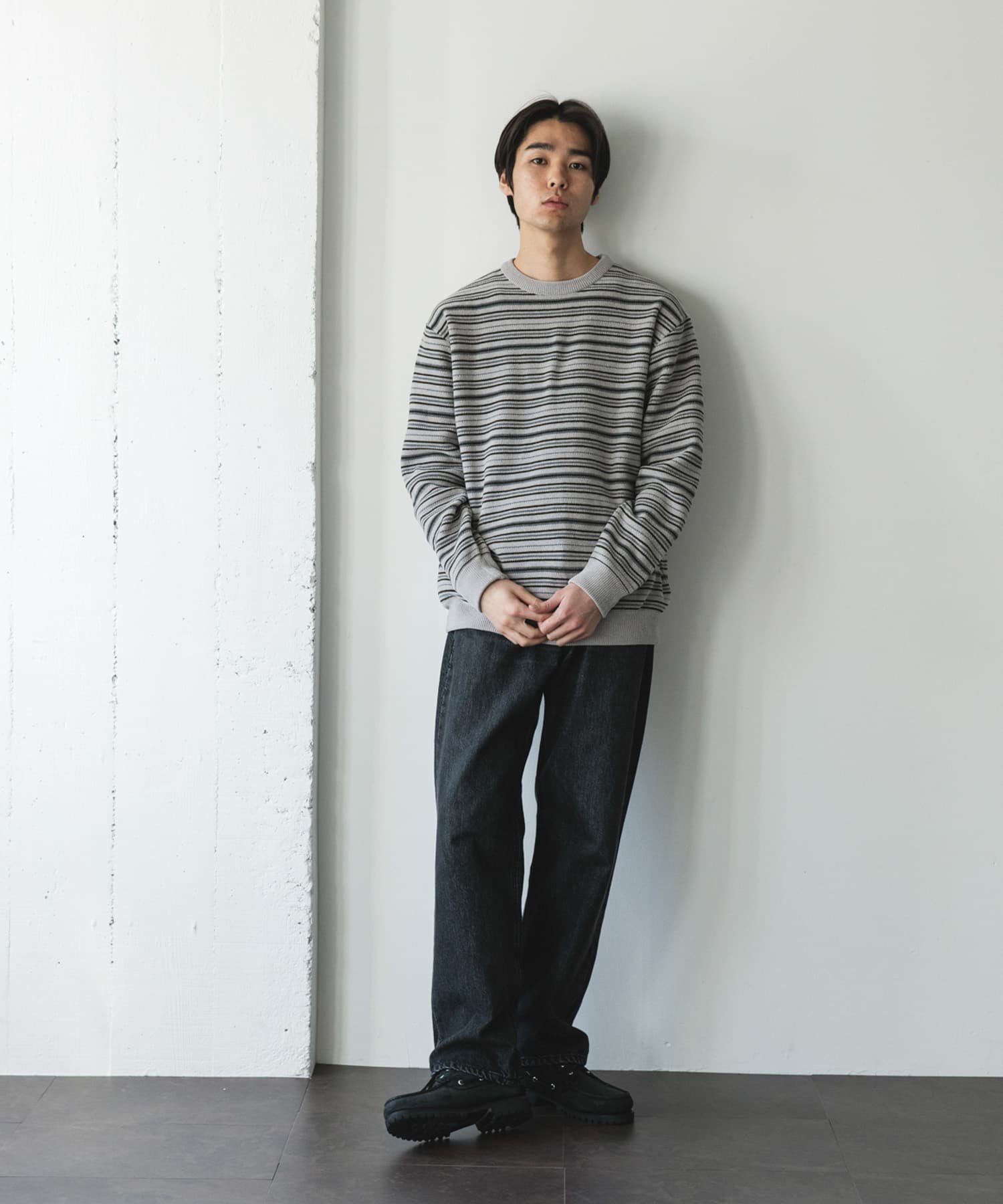 URBAN RESEARCH DOORS｜モールマルチボーダーニット | Rakuten Fashion