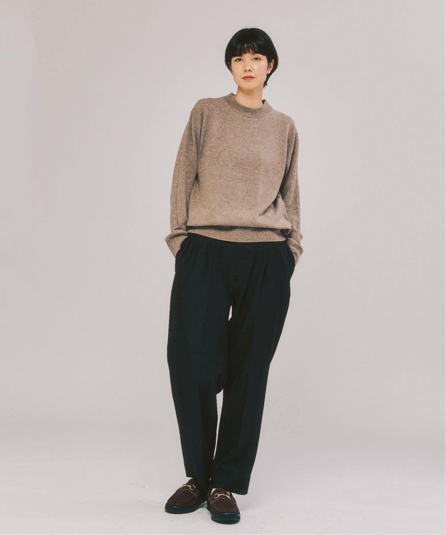 417 EDIFICE｜カシミヤブレンド モックネックニット | Rakuten Fashion