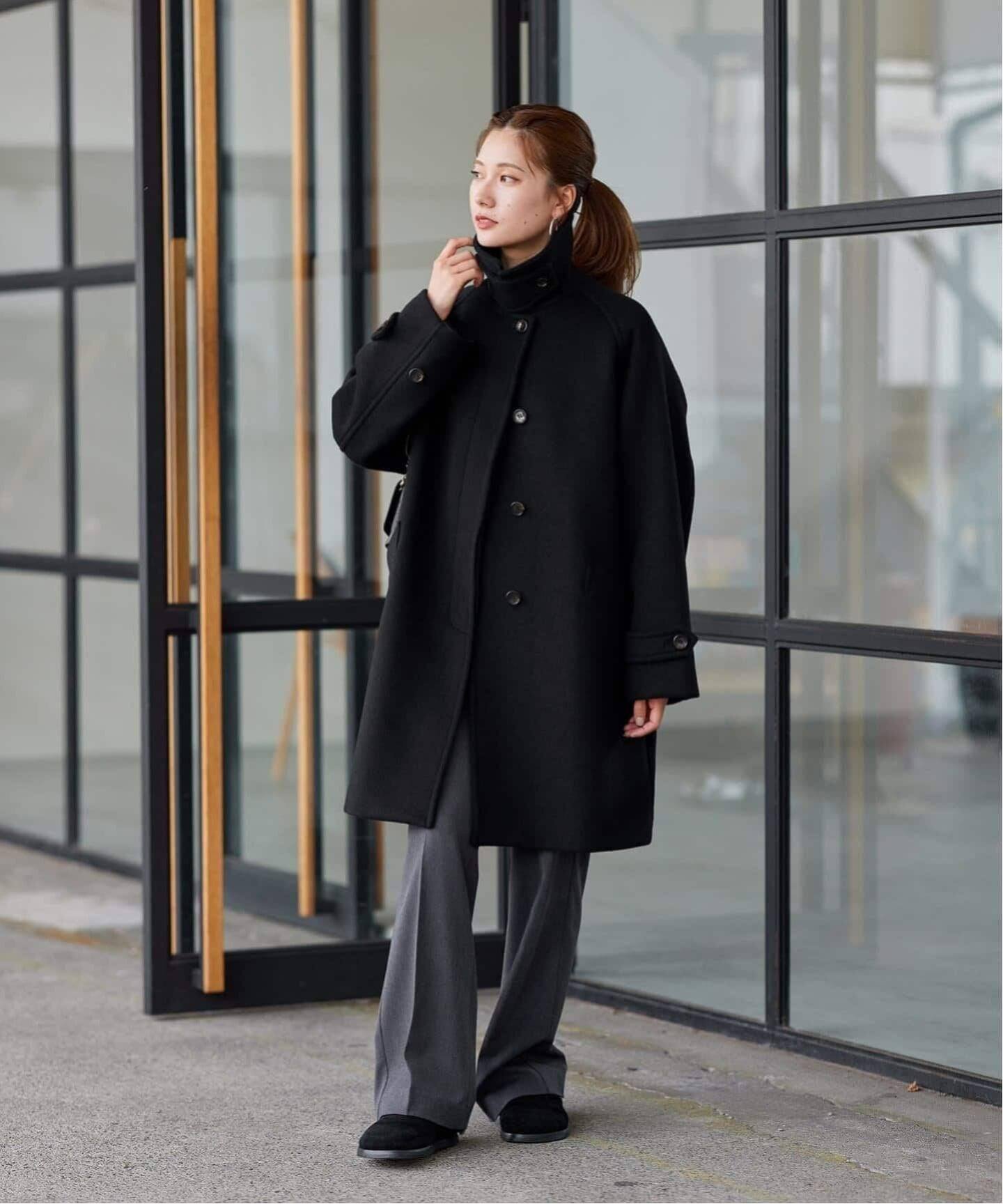 FRAMeWORK｜≪追加≫ラムウールMIXシャルムバルカラーコート 2