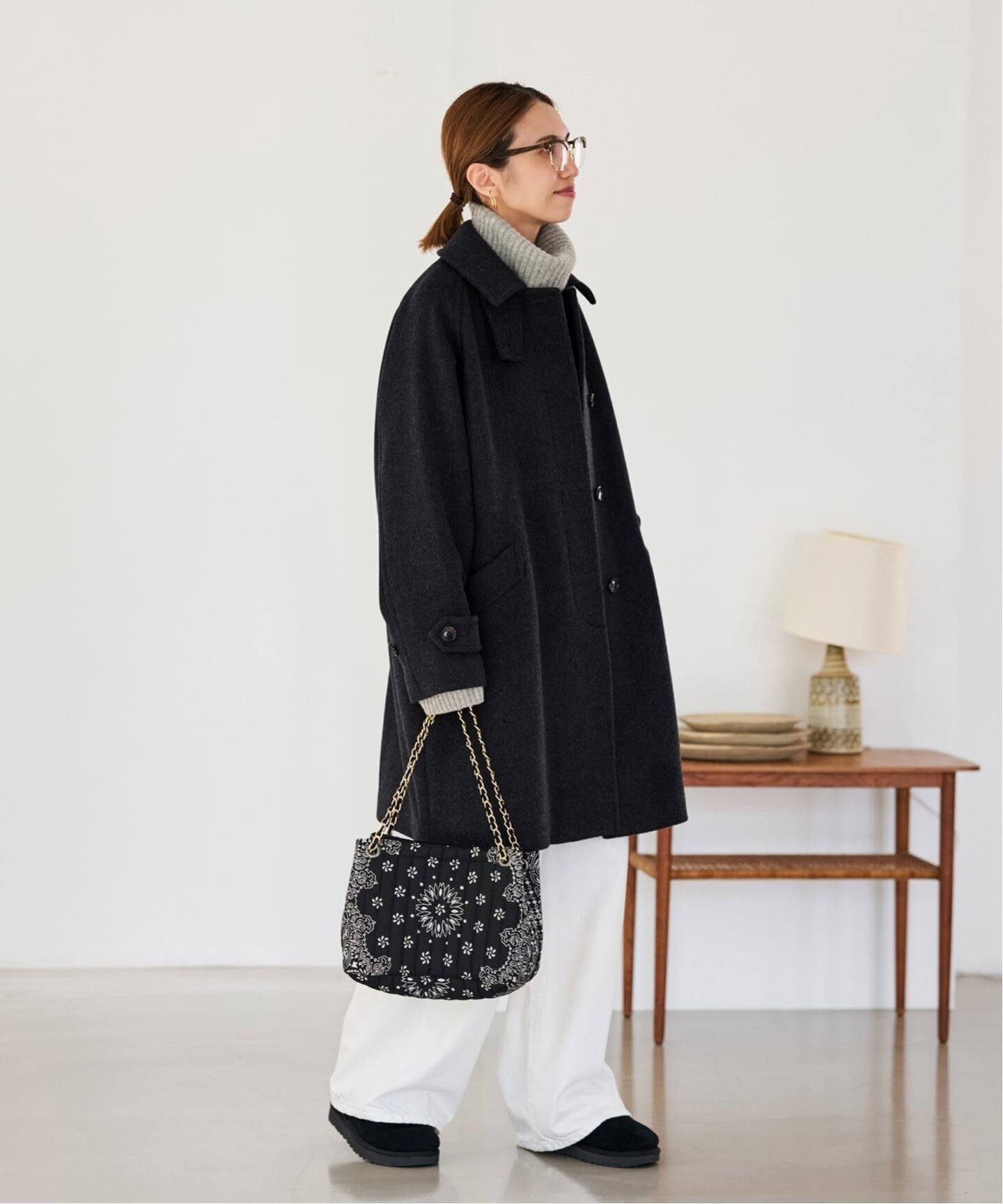 FRAMeWORK｜≪追加≫ラムウールMIXシャルムバルカラーコート 2