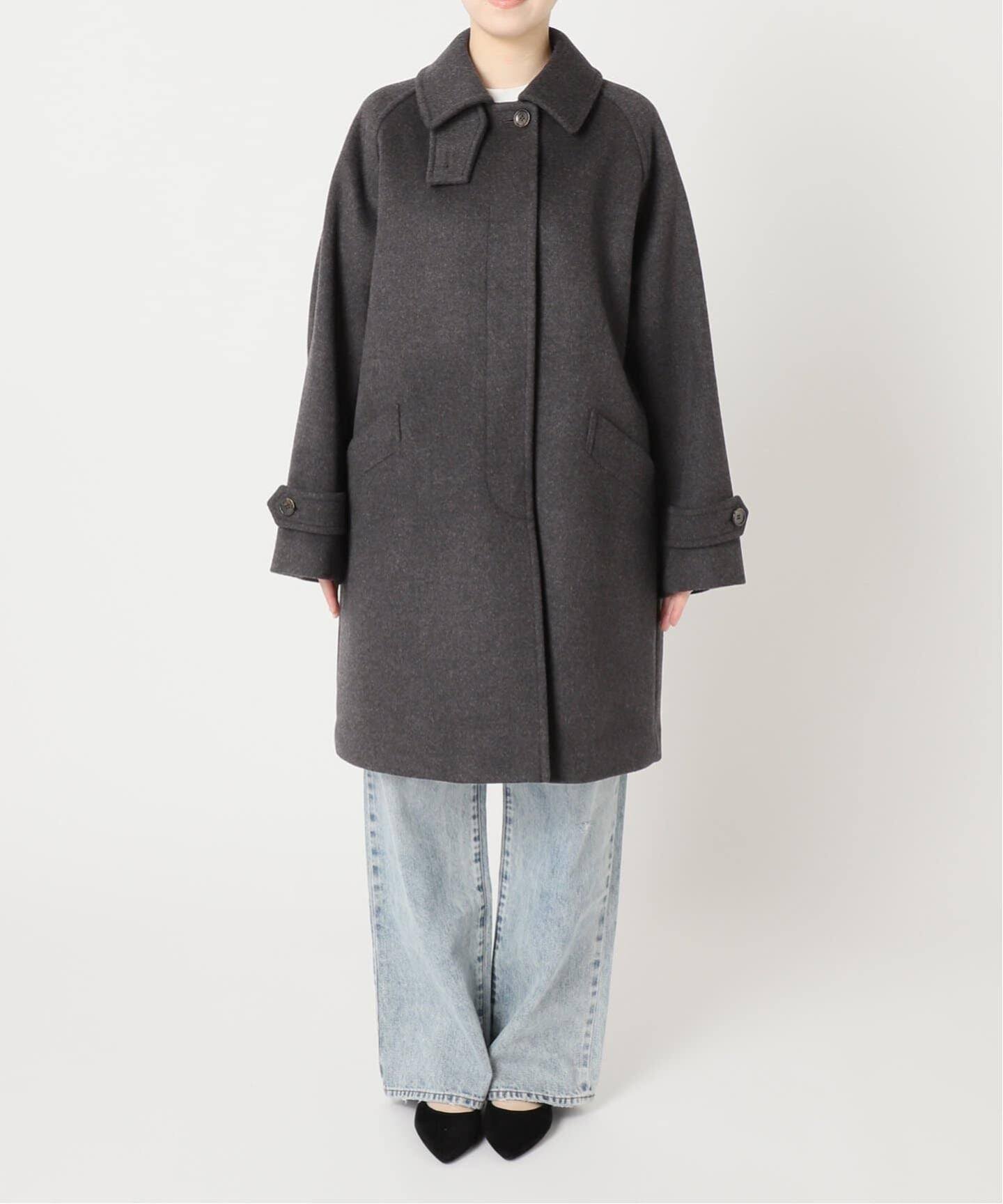 FRAMeWORK｜≪追加≫ラムウールMIXシャルムバルカラーコート 2