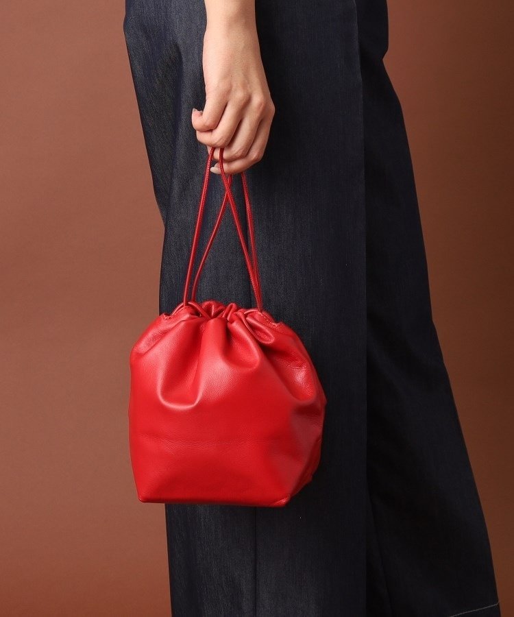 DRESSTERIOR｜ラムレザーバルーンバッグ | Rakuten Fashion(楽天