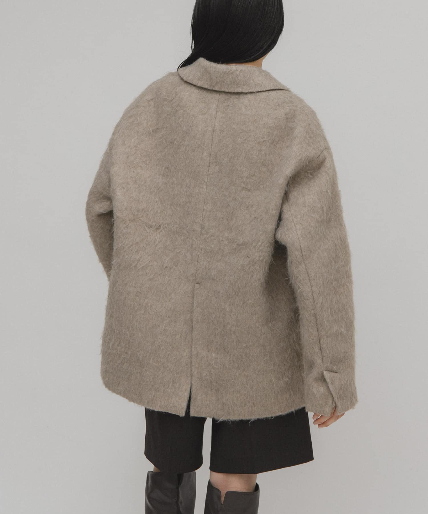 KBF｜シャギーテーラードジャケット | Rakuten Fashion(楽天