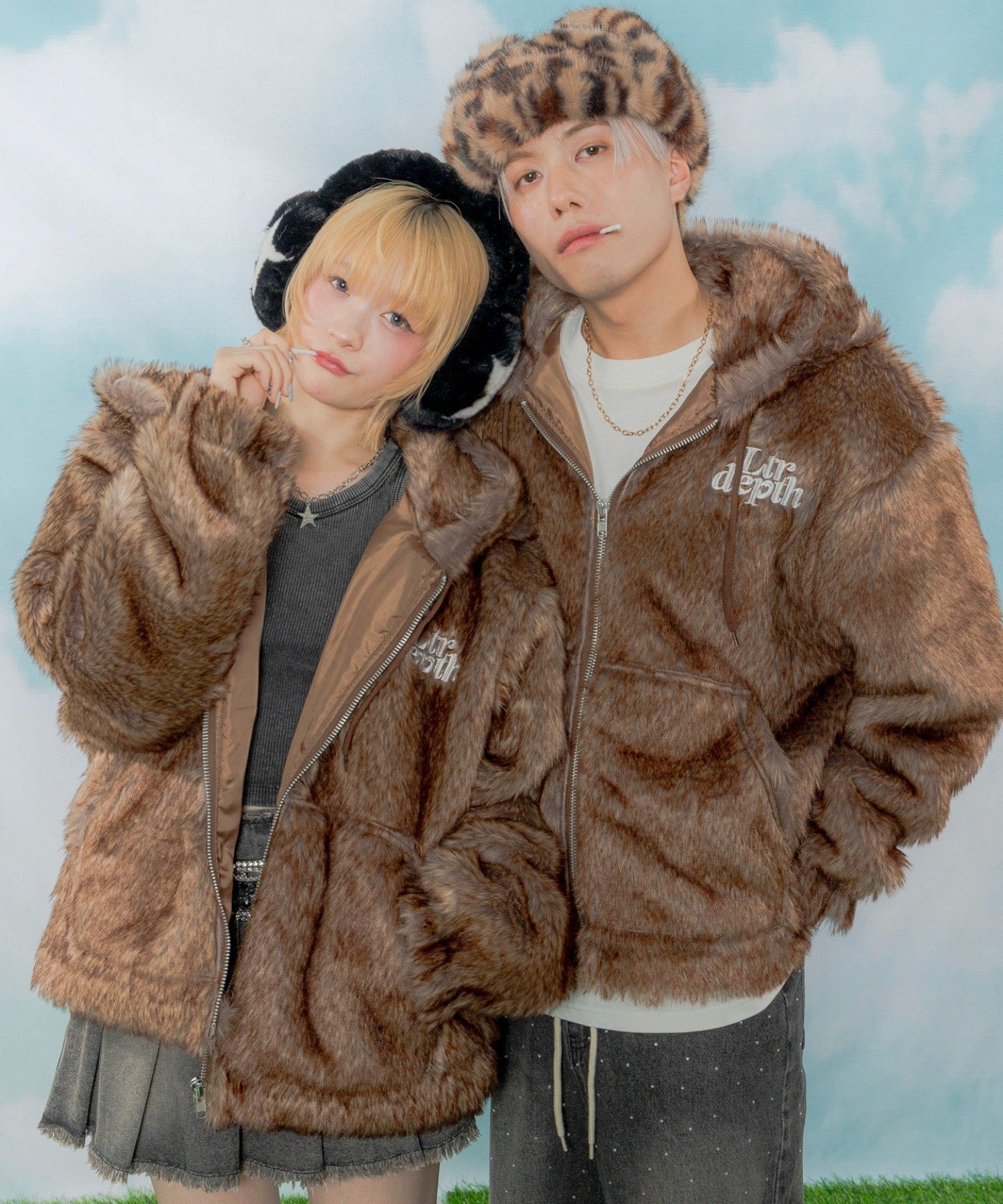 WEGO｜ファーフードロゴブルゾン | Rakuten Fashion(楽天ファッション