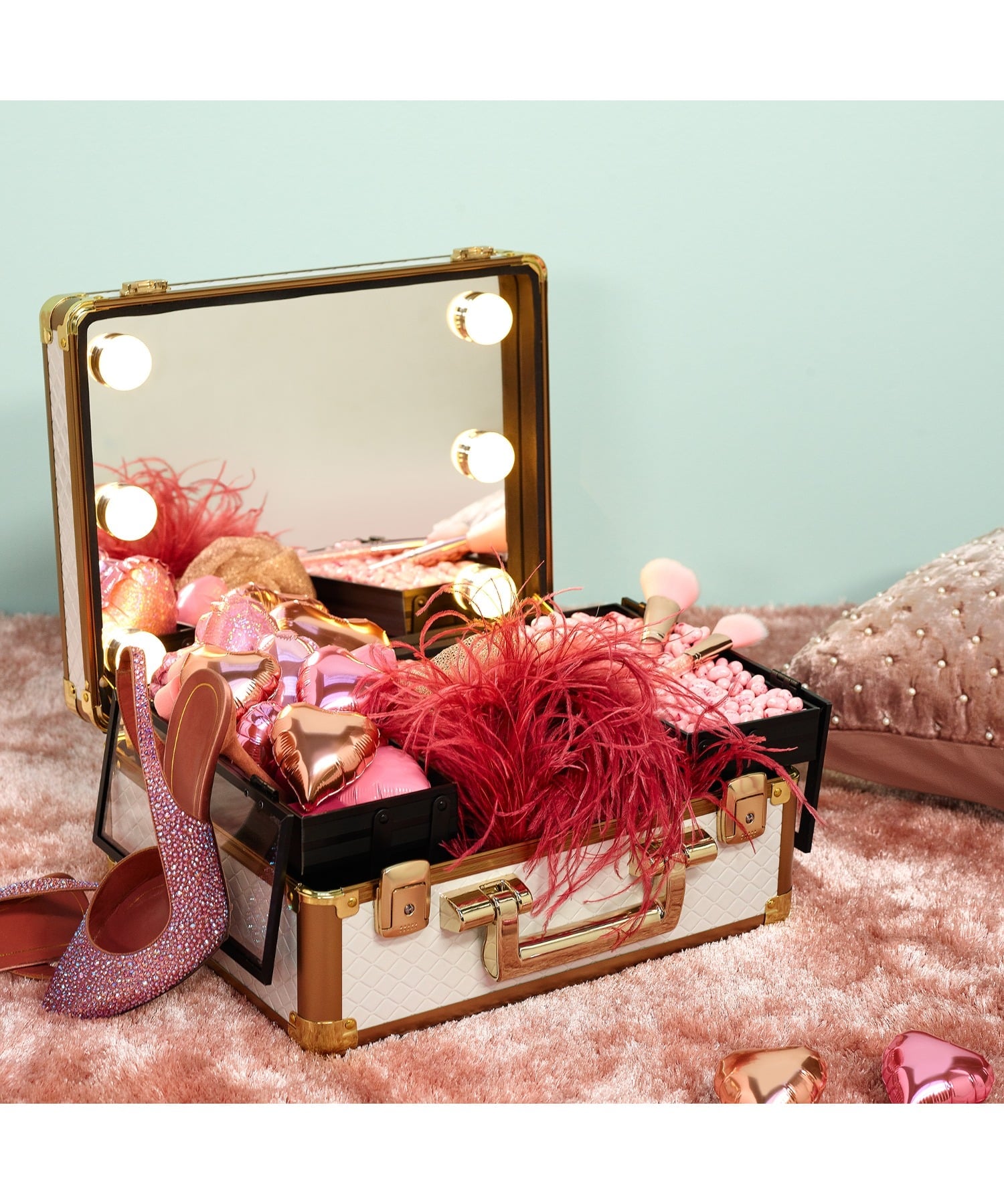 Francfranc｜ヴァリーズ ハリウッドボックス S ブラック トランク型