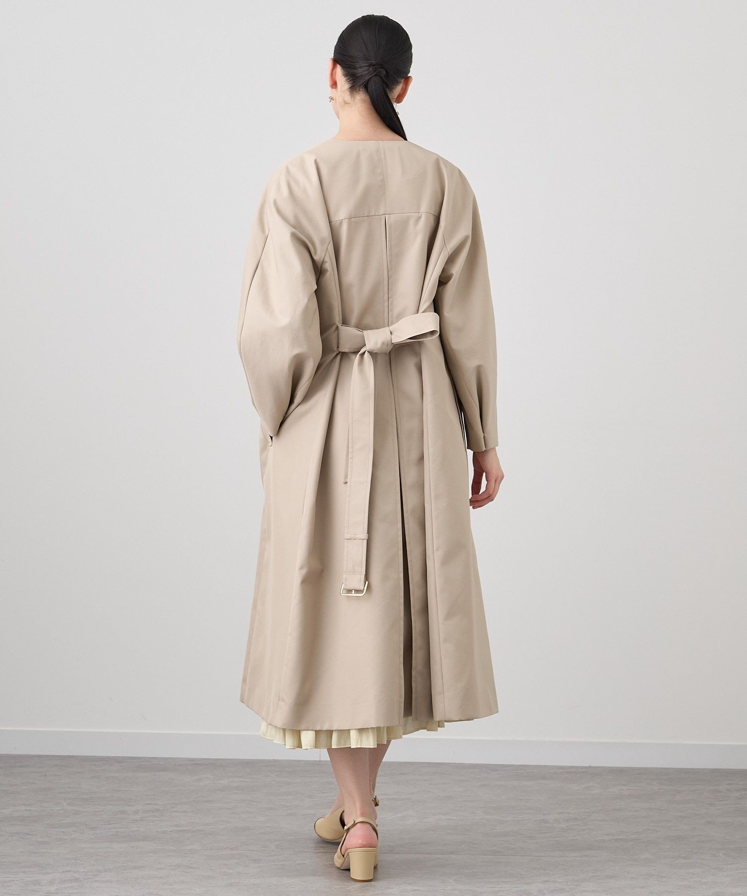 ANAYI｜撥水ツイルノーカラーコート | Rakuten Fashion(楽天