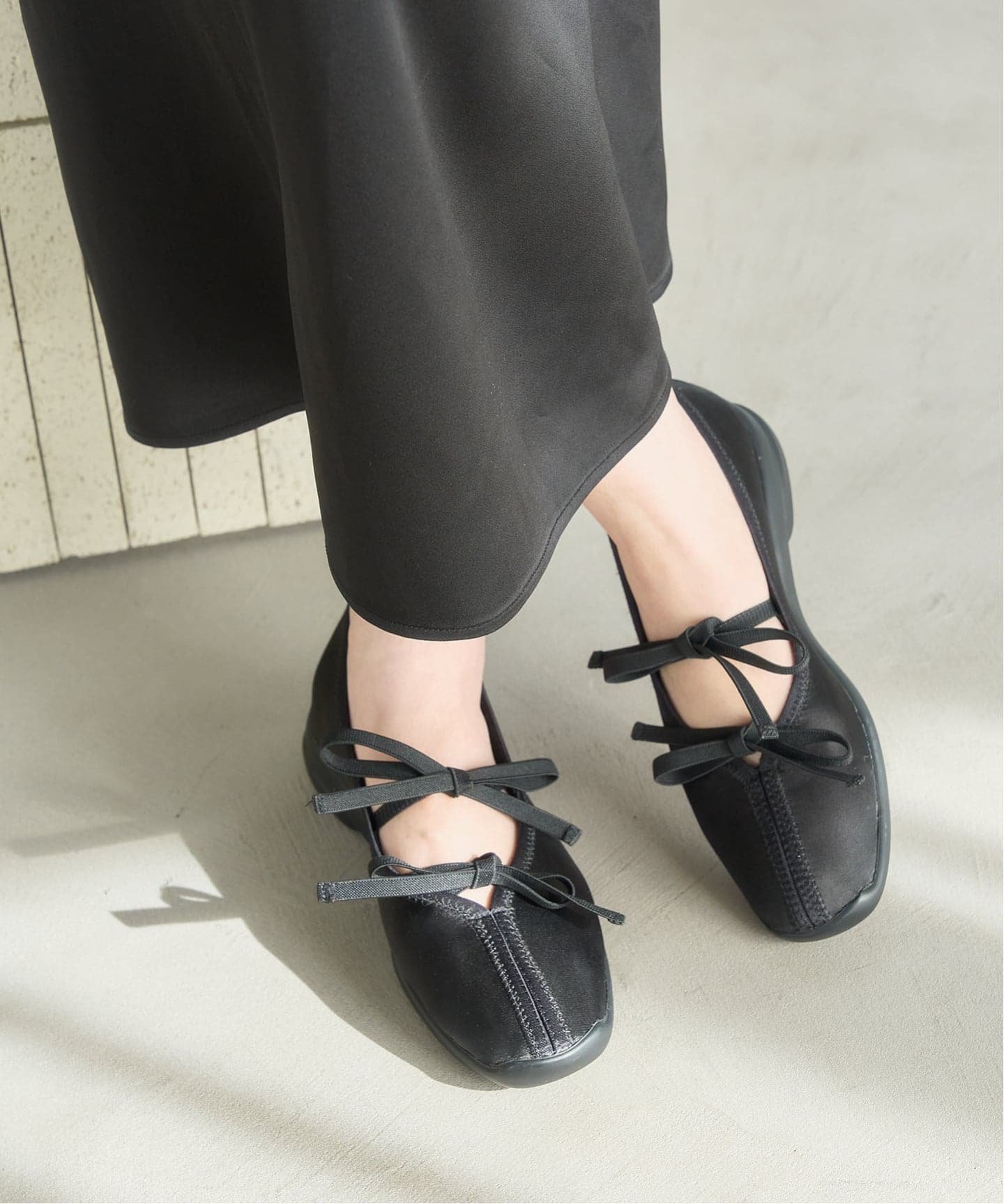 LE TALON｜《追加》Lダブルリボンバレリーナ | Rakuten Fashion(楽天