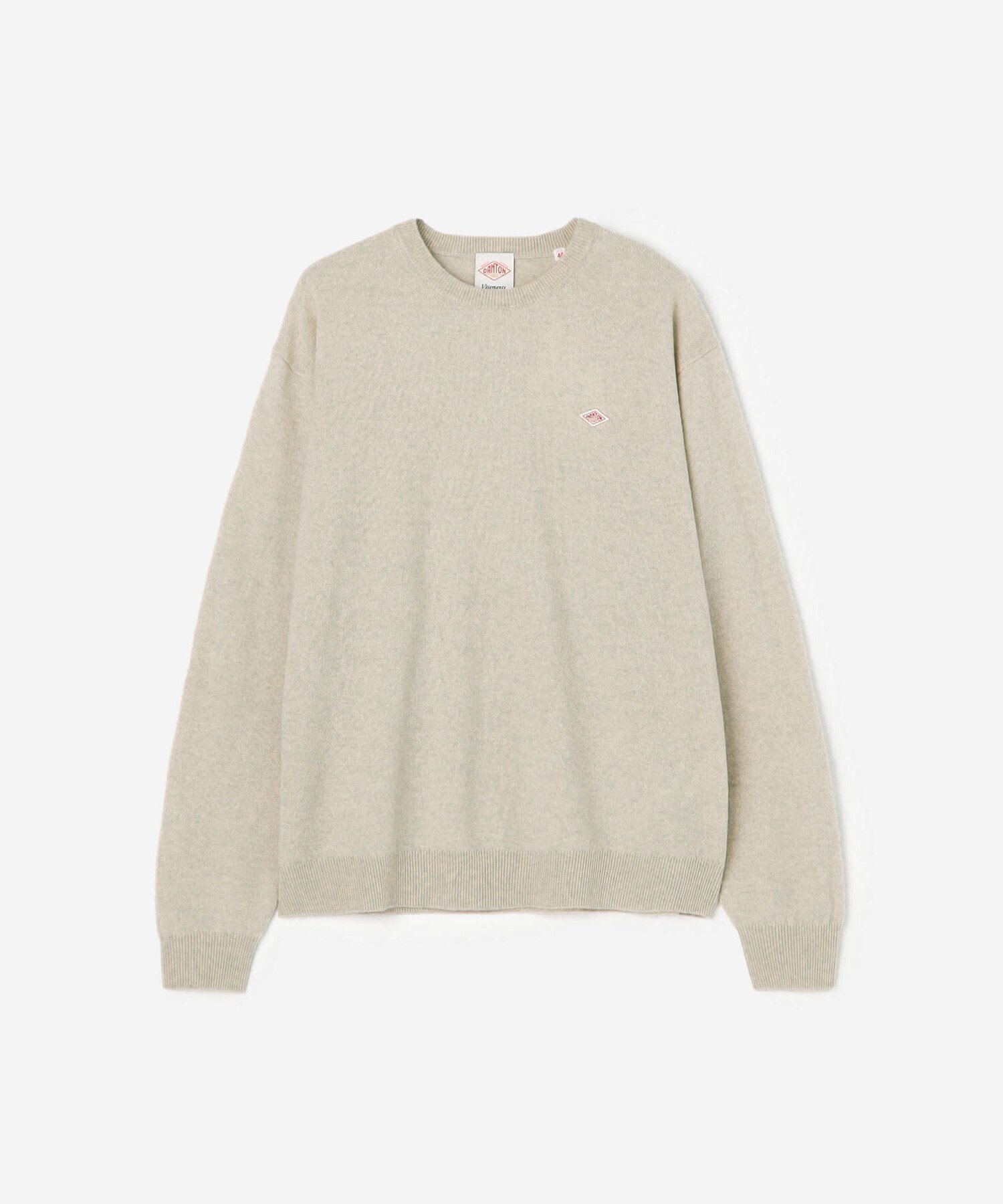 Bshop｜DANTON | ラムウール クルーネックニットプルオーバー MEN