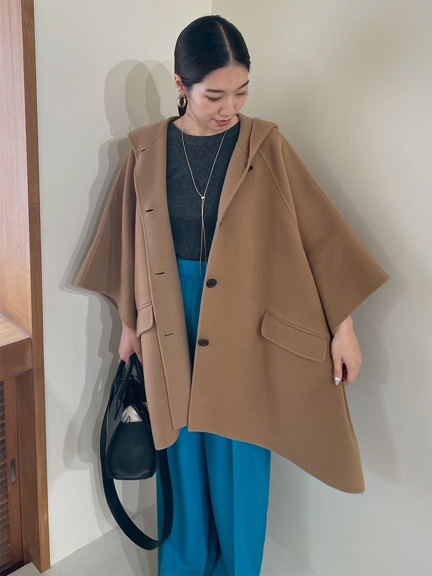 Mila Owen｜フードポンチョコート | Rakuten Fashion(楽天ファッション