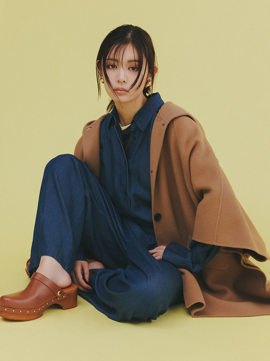 Mila Owen｜フードポンチョコート | Rakuten Fashion(楽天ファッション