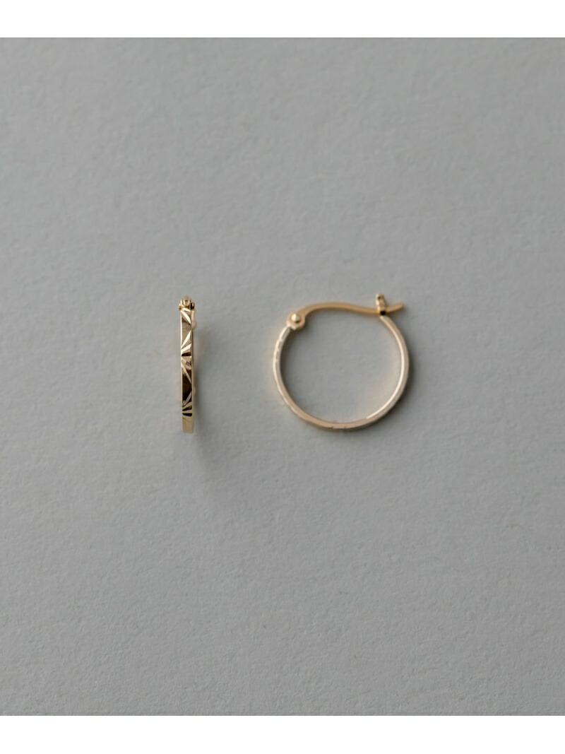 ete｜K10YG クレール カット ピアス | Rakuten Fashion(楽天