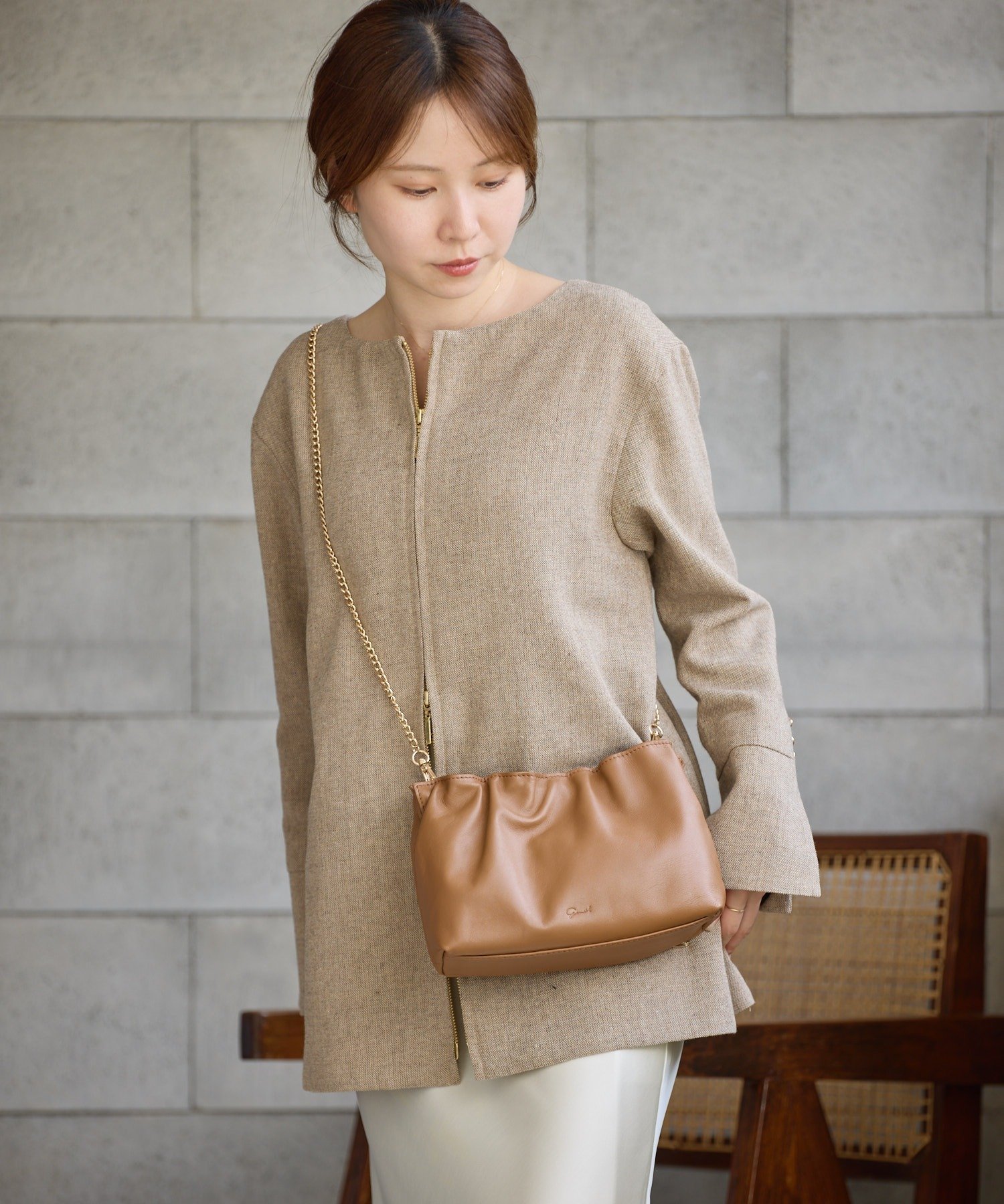 gemeil｜2wayギャザーチェーンバッグ(PT-233) | Rakuten Fashion(楽天