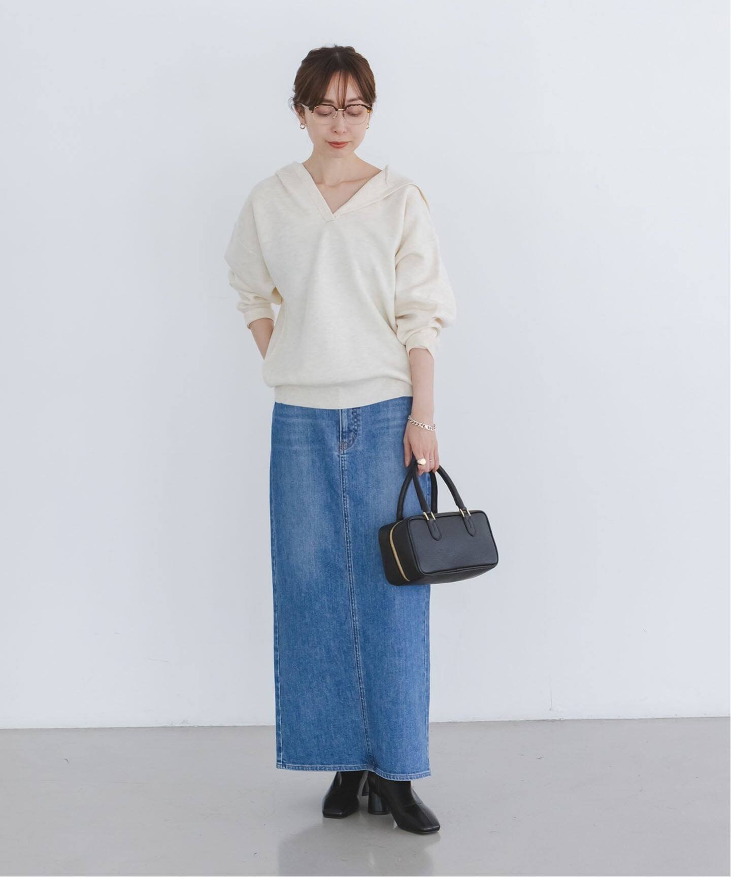 NOBLE｜《追加2》LORISTELLA/ロリステッラ スクエアボストンバッグ