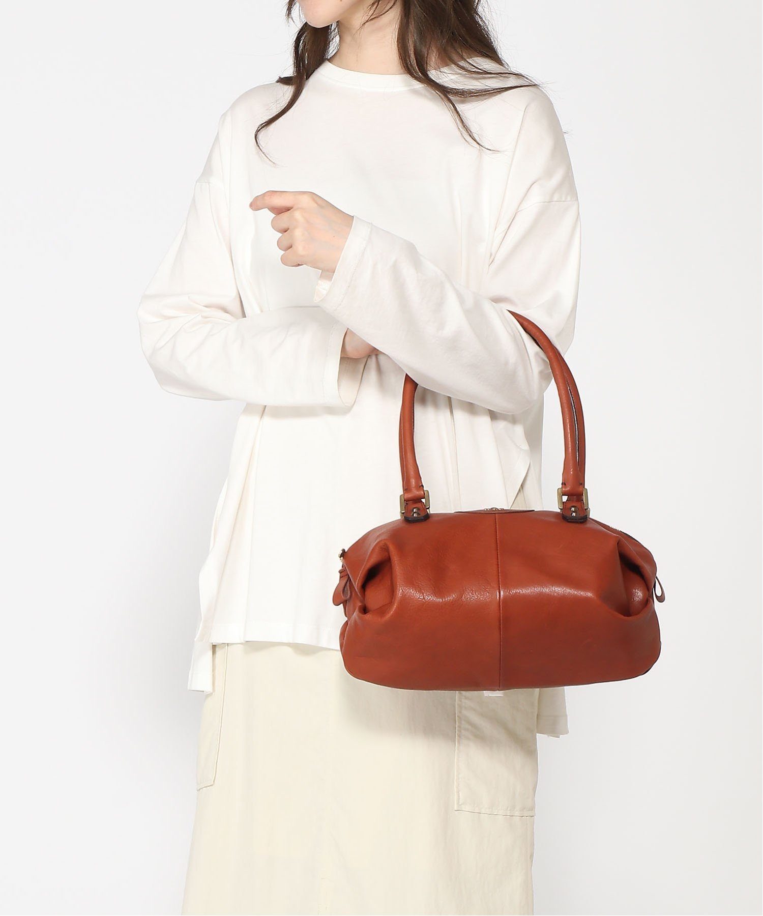 MOQUIP｜MOQUIP/(U)ガルーシャドロップ バレルバッグ | Rakuten