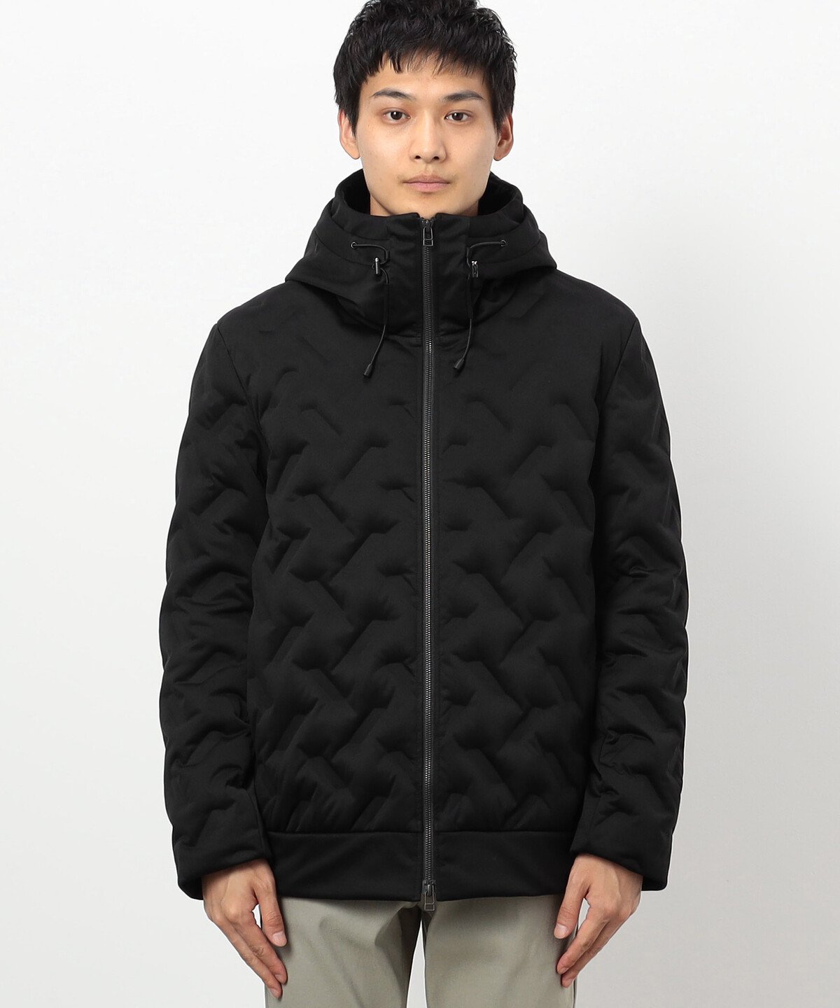 COMME CA ISM｜シームレスダウン フード ブルゾン | Rakuten Fashion